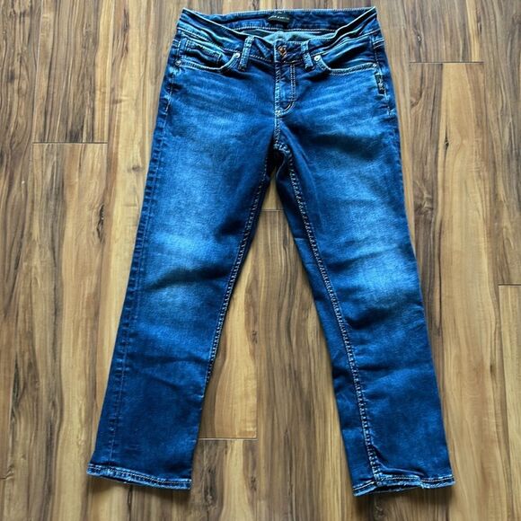 Silver Suki Capri Jeans - Picture 6 of 7